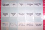 IRC Book Tabs 2006