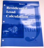 Residential Load Calculation, Manual J, 8th ed. 
